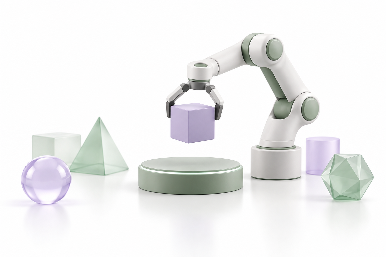 AI-generated conceptual illustration of robust robot control